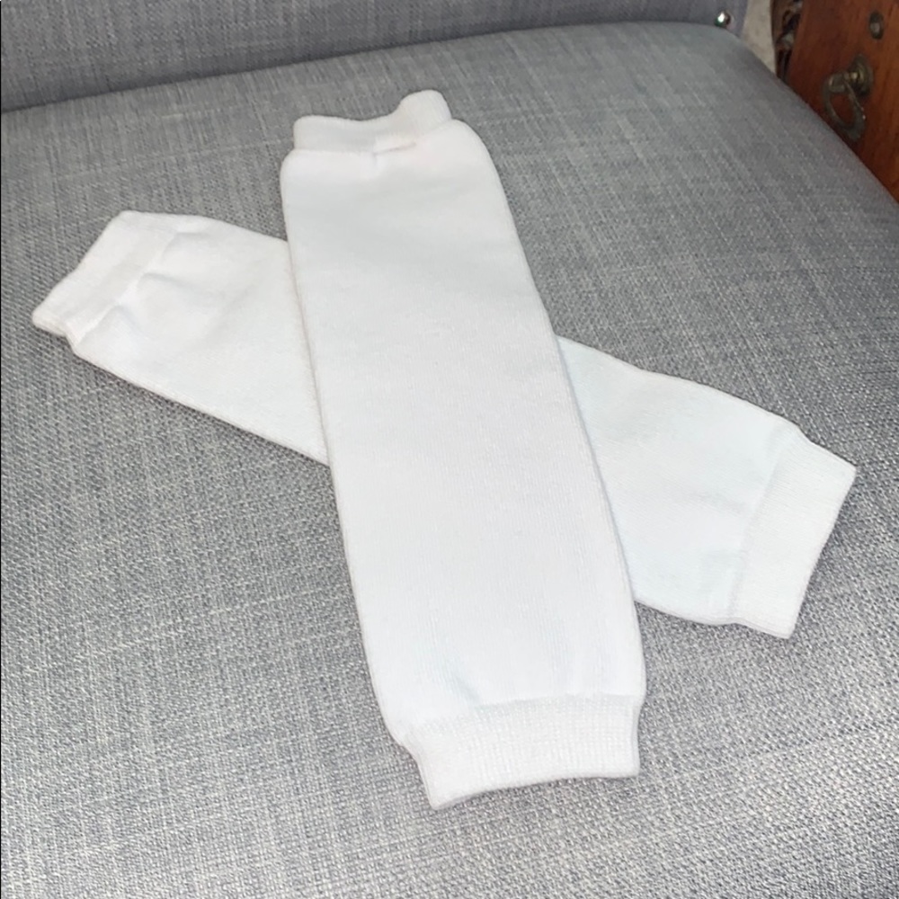White Infant Leg Warmers